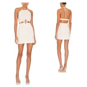 Significant Other Baxter Mini Dress in Ivory